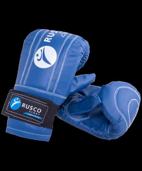 Перчатки снарядные, кожзам, синий в Сочи фото 12