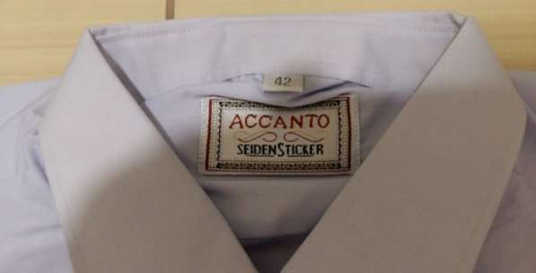 Рубашка мужская с длинным рукавом AССANTO ворот 42 в Сыктывкаре фото 3