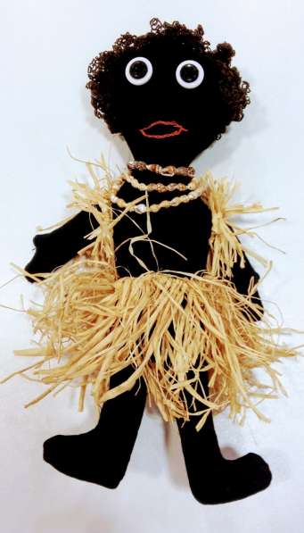 Кукла с наполнителем и сухой лавандой