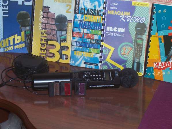 Радиомикрофон-караоке Лидсингер с тремя катриджами в Москве фото 3