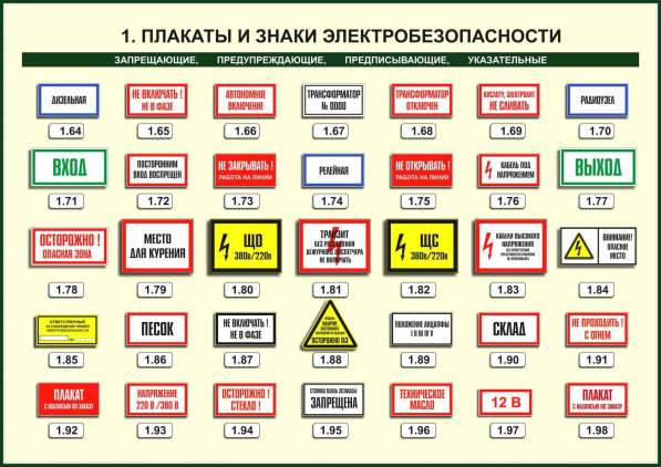 Охрана труда, знаки безопасности, дорожные знаки в Воронеже фото 3