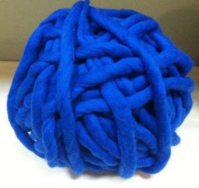 Объёмные нитки для вязания цвет №24 СМАЛЬТА в фото 10