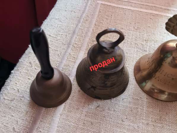 Продам старинные колокольчики