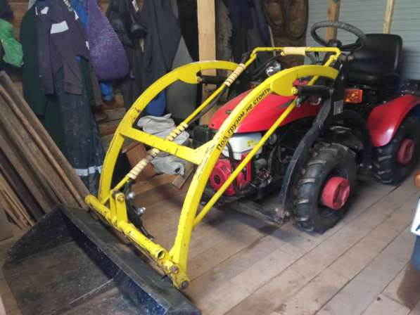 Минитрактор мтз 152 с куном