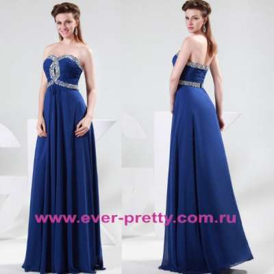 Голубое платье с кристаллами M/10 "Ever-Pretty" Артикул: HE09983BL в Рязани фото 4