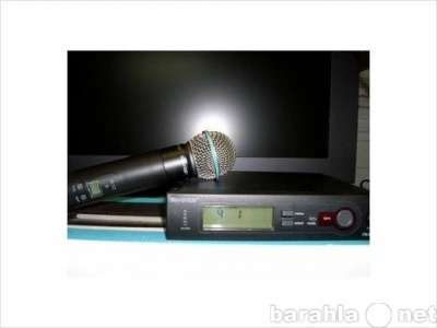 Микрофон SHURE SLX24/BETA58 радиосистема в Москве фото 5