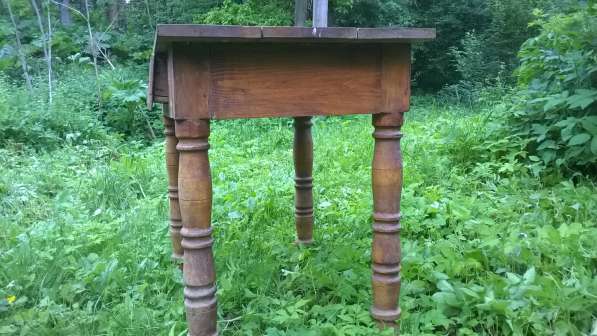 СТАРИННЫЙ СТОЛ 1960-х РУЧНАЯ РАБОТА в Смоленске фото 6