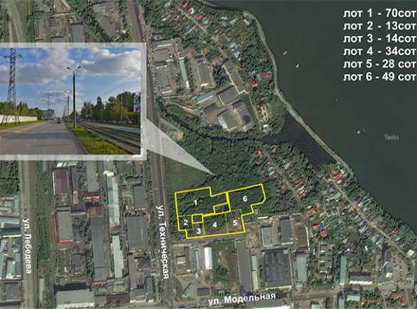 Земельный участок 14 сот. ул. Техническая в Казани