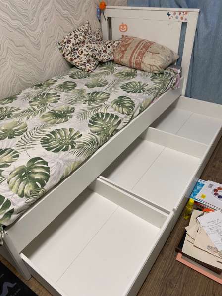 ПРОДАМ детская кровать IKEA с ортопедическим матрасом в Самаре фото 3