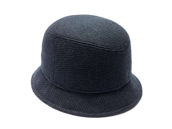Шляпа панама шерстяная мужская LF Rich (серо-синий) в Москве фото 5