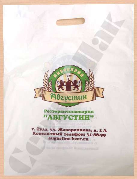 Производство пакетов с логотипом в Туле фото 5