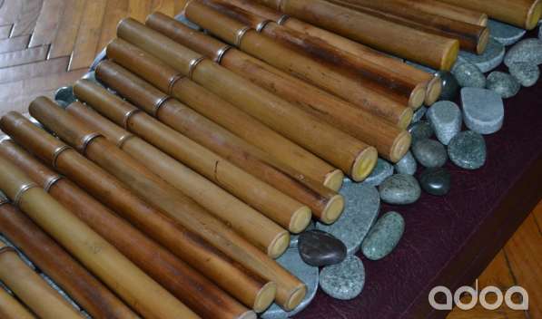 Бамбуковые палочки, пластины Гуаша, камни Жадеит для массажа в Москве фото 4