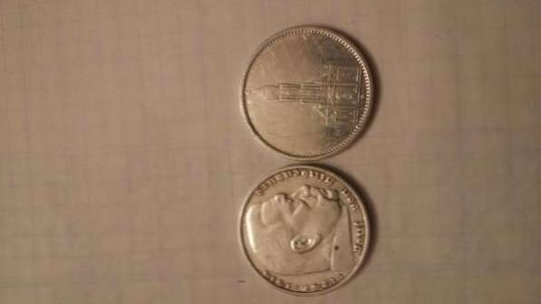 Монеты 5марок-2шт,1935г,Германия