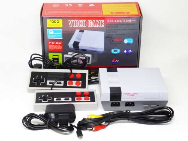 Mini TV Game Console 1000 игр NES SFC GBA MD MAME в фото 5