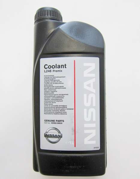 Антифриз Nissan Coolant L248 Premix, антифриз готовый, 1 Л