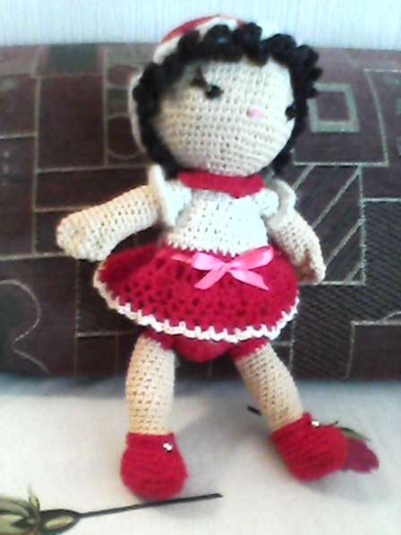 Кукла вязаная игрушка в фото 28