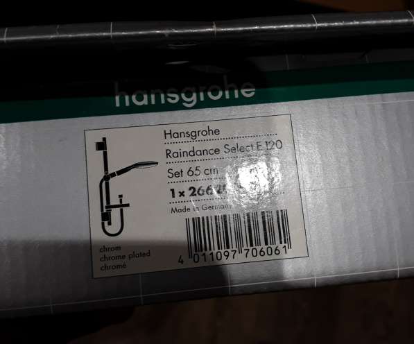 Душевая стойка Hansgrohe в Москве фото 4