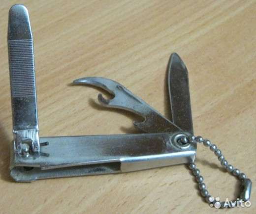 Маникюрный дорожный набор пилка ножик штопор СССР в Сыктывкаре