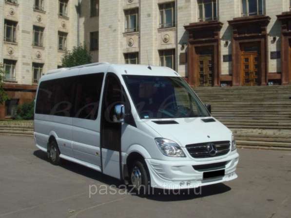 Заказ, аренда микроавтобусов Мерседес, Ханты-Мансийский АО в Ханты-Мансийске