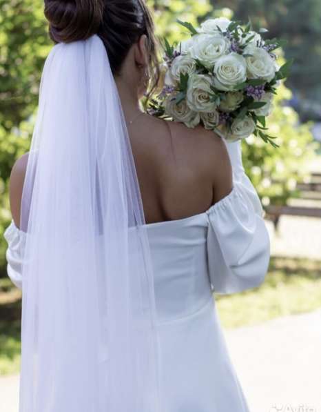 Свадебное платье 44 р в Новосибирске фото 15