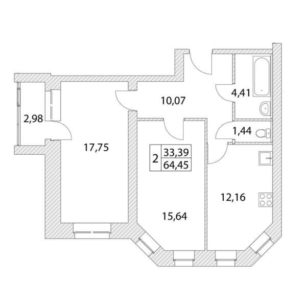 1-2-3к квартиры в Москве и МО (новостройки) в Москве фото 18