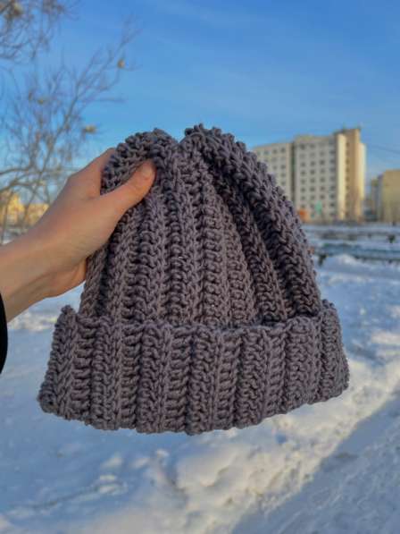 Вязаные шапки в Якутске фото 3