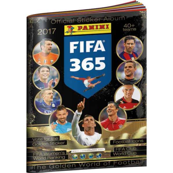 Коллекция наклеек Panini FIFA 365 (альбом+блок) в 