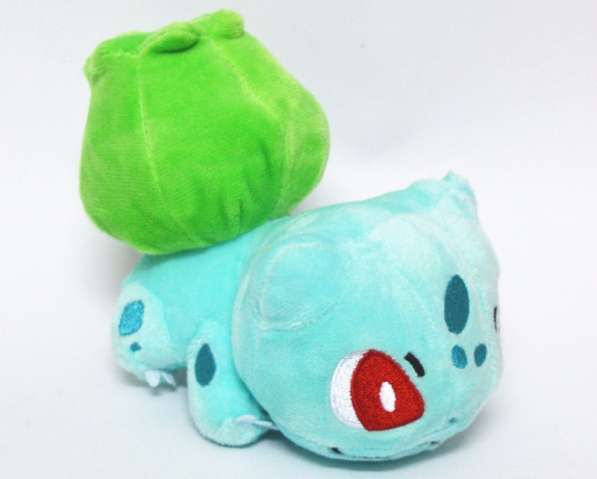 Мягкая игрушка покемон Бульбазавр (Bulbasaur) в Перми фото 3