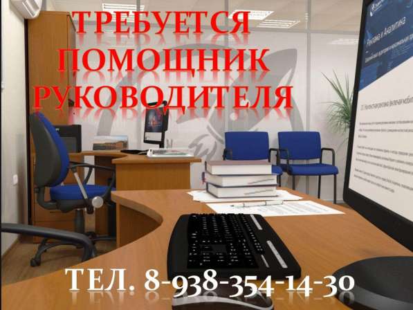 Требуется помощник руководителя