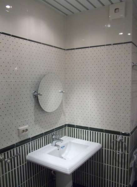 Ремонт ванной комнаты, укладка плитки в Липецке фото 15