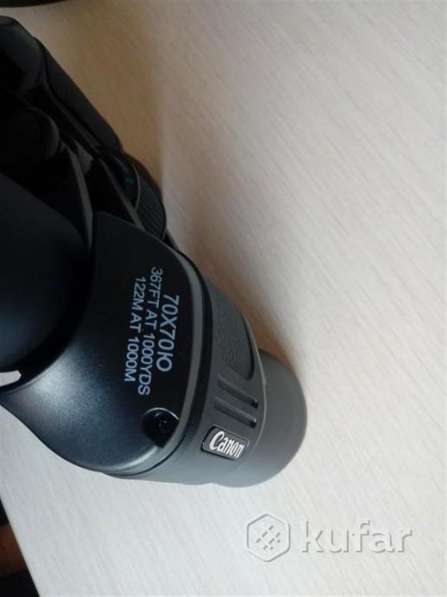 Бинокль Canon 70x70 новый сумка в фото 9