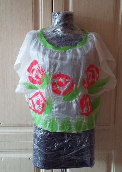 Шелковый топ в Новосибирске фото 4