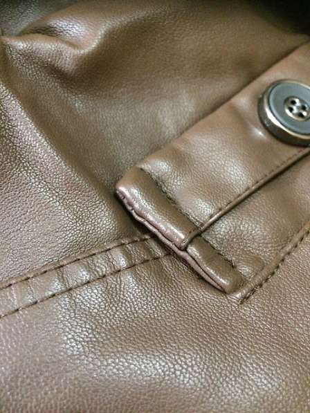 Куртка мужская новая коричневая 52-54 размер в Комсомольске-на-Амуре фото 3