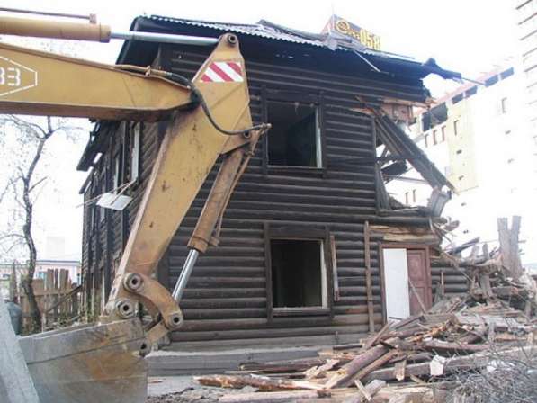 Демонтаж, зданий, сооружений, домов, дач, пристроек в Санкт-Петербурге фото 6
