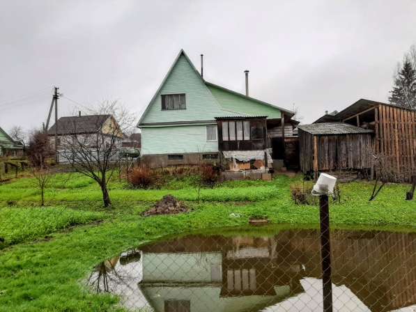 Симпатичный домик с прудом, гаражом и баней у реки в Пскове фото 5