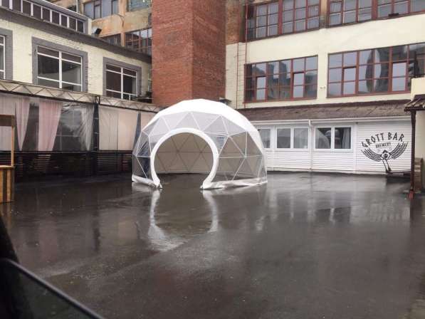 Геодезические купола, беседки, шатры, тенты, Глэмпинг в Екатеринбурге фото 6
