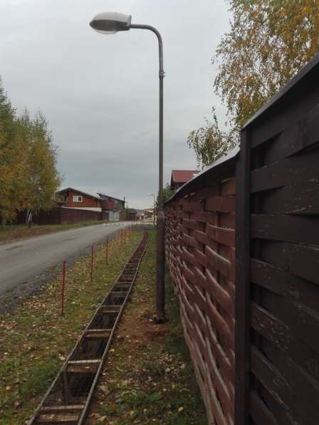 Столбы уличного освещения в комплекте с фонарями в Чехове фото 3