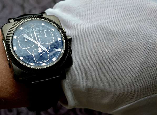 Модные часы Roberto Cavalli Swiss Made на крокодиле в Рязани фото 5