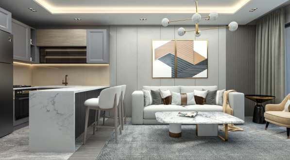 2-к. квартира 44м² Турция, Мерсин, Эрдемли в фото 6