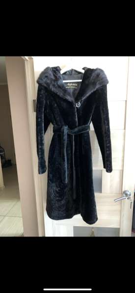 Шуба мутон-норка