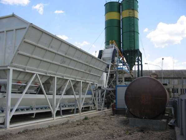 Стационарный бетонный завод SUMAB T-15 (15 м3/ч) в 