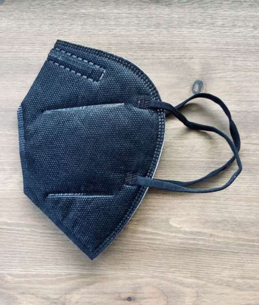 Маска kn 95 ffp2 чёрная 10 штук в Москве фото 4