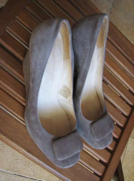 Туфли замшевые серые 40 размер в Севастополе