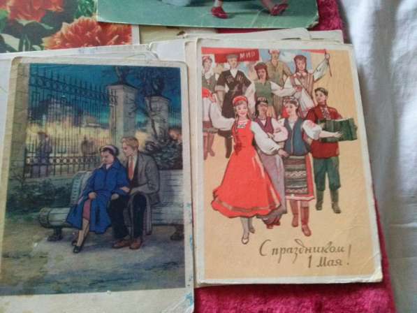 Ретро открытки, привет из СССР, 15,0 руб 150шт в фото 9