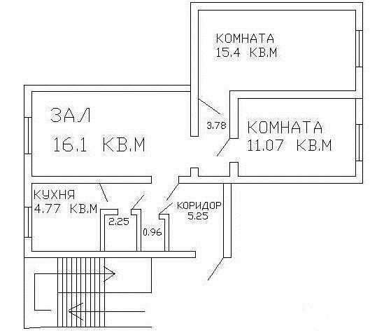 Продам 3 комнатную квартиру