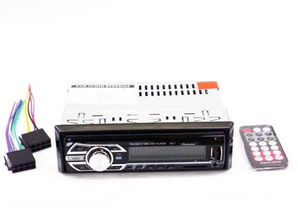 Автомагнитола Pioneer 6317 - MP3 Player, FM, USB, SD, AUX в фото 6