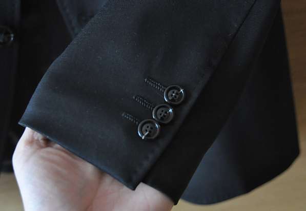 Мужской костюм, чёрный, Zara, размер 48 в Москве фото 5