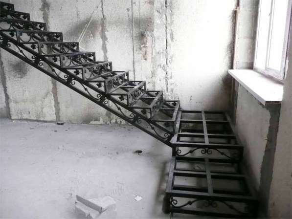 Забор кованый, ограждение, перила на балкон, лестницу в фото 5