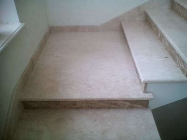 Лестницы из натурального камня мрамора и гранита в Рязани фото 12