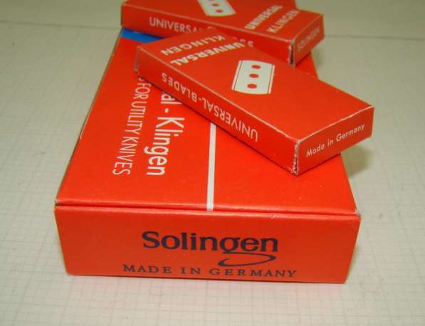 Винтажные бритвенные лезвия Solingen Universal - Klingen 100 шт. (Q957) в Москве